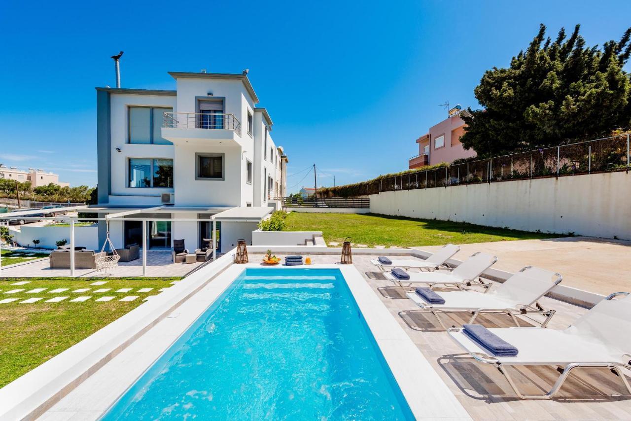 Dias Luxury Villa Koskinou  ภายนอก รูปภาพ