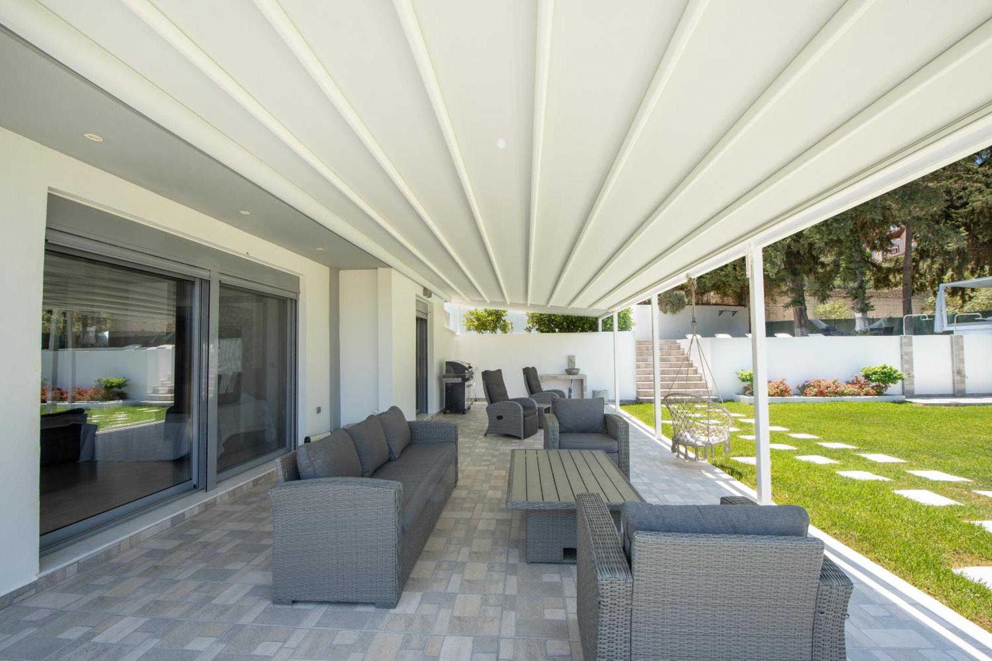 Dias Luxury Villa Koskinou  ภายนอก รูปภาพ